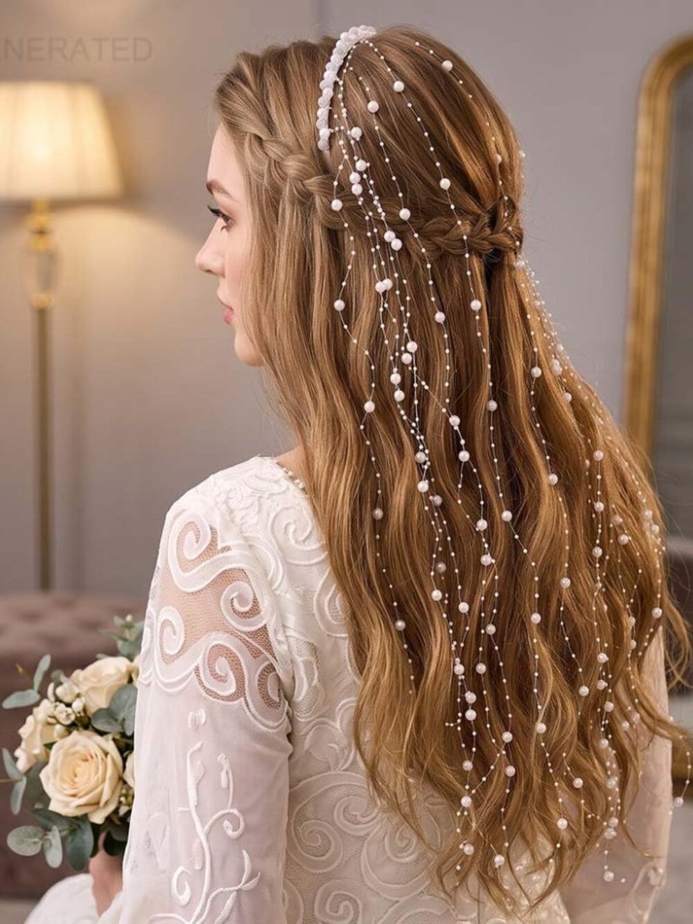 Pearl Bride Wedding Headband